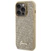 Guess GUHCP15LPMSDGSD iPhone 15 Pro 6.1 złoty/gold hardcase Disco Metal Script